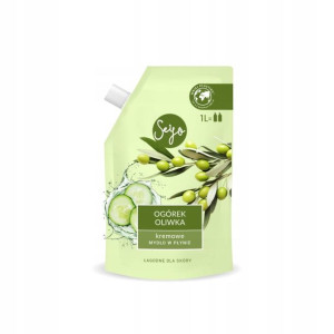 Seyo Ogórek Oliwka Mydło W Płynie Zapas 1000ml