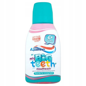 Aquafresh Big Teeth Płyn Do Jamy Ustnej Dla Dzieci