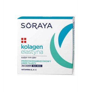 Soraya Kolagen+ Przeciwzmarszczkowy Krem Tłusty