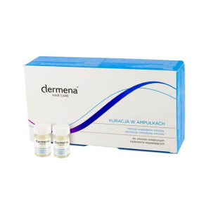 Dermena Ampułki Hamujące Wypadanie Włosów 15x5 Ml