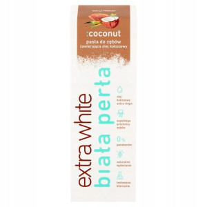 Biała Perła Cocount Extra White Pasta Do Zębów