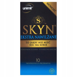 Unimil Skyn Nawilżanie Nielateksowe Prezerwatywy