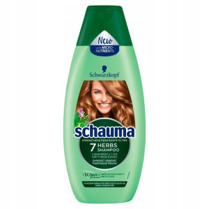 Schauma 7 Herbs Szampon Odświeżający 400 Ml