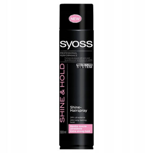 Syoss Shine & Hold Lakier Do Włosów 300 Ml