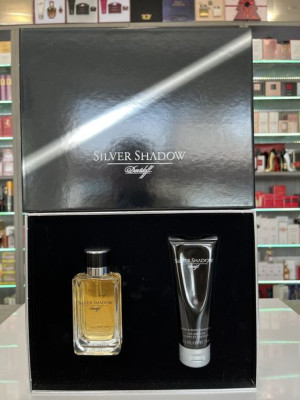 Zestaw Davidoff Silver Shadow Eau De Toilette  Unikat Zestaw 50ml