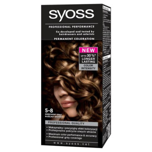 Syoss Color Krem Koloryzujący Orzechowy Brąz 5-8
