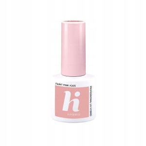 Hi Hybrid #205 Lakier Hybrydowy Faint Pink 5 Ml
