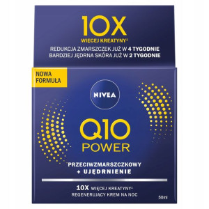 Nivea Q10 Power Przeciwzmarszczkowy Krem Na Noc