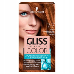 Gliss Color 7-7 Ciemny Miedziany Blond