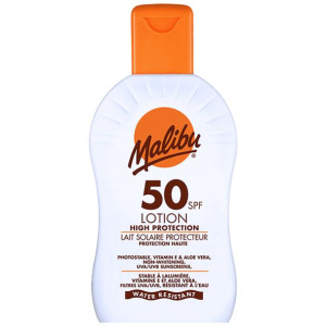Malibu Protective Lotion SPF50 Wodoodporny Balsam 200ml