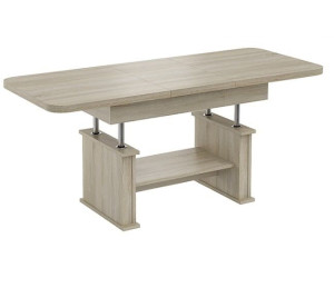 Ławostół Ława Stół L02 rozkładany 130(+40)x80 dąb sonoma
