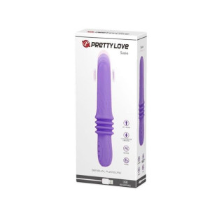 Wibrator posuwisty pchający sex 25cm 12 trybów usb