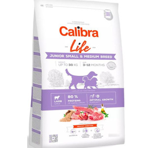 Calibra Dog Life Junior Small-Medium Breed Lamb 2,5kg