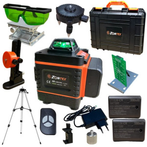 Poziomica Laserowa Zontex 4D 16 linii