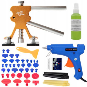 Usuwanie wgnieceń PULLER PDR + pistolet + zmywacz