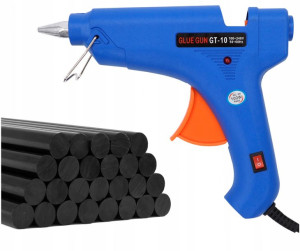 Pistolet do klejenia na gorąco + wkłady kleju 26sz