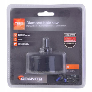 Otwornica Koronka Diamentowa Na Mokro 75mm Tebo