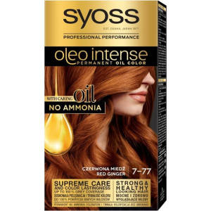 Oleo Intense farba do włosów trwale koloryzująca z olejkami 7-77