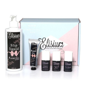 Zestaw startowy do hybryd Pro Bond + Miracle Base Gel + FlexyGel Milky