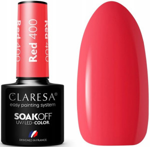 Claresa Lakier Hybrydowy Red 400 Czerwony 5g