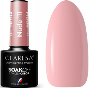 Claresa Lakier Hybrydowy Nude 111 Pudrowy Róż 5g