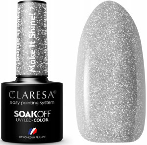 Claresa Lakier Hybrydowy Make It Shine! 7 Srebrny