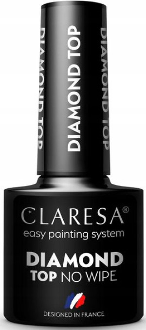 Claresa Top Diamond No Wipe Hybrydowy Połysk 5ml