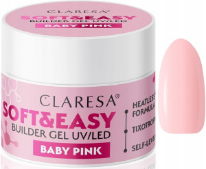 Claresa Soft Easy Gel Żel Budujący Baby Pink 45g