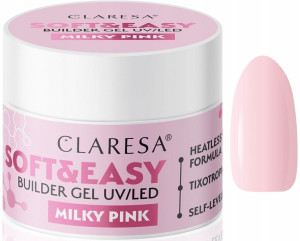 Claresa Soft Easy Gel Żel Budujący Milky Pink 45g