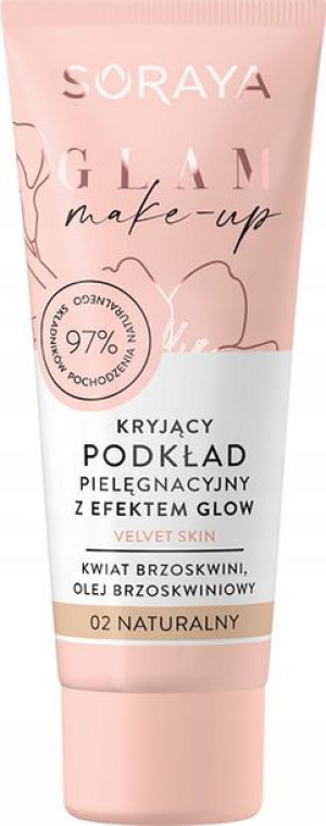 Soraya Glam Make Up Podkład Kryjący 02 Naturalny
