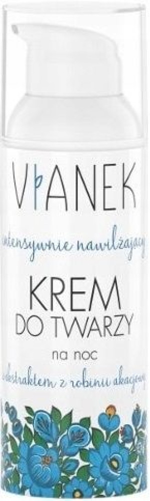 Vianek Intensywnie Nawilżający Krem Do Twarzy Noc