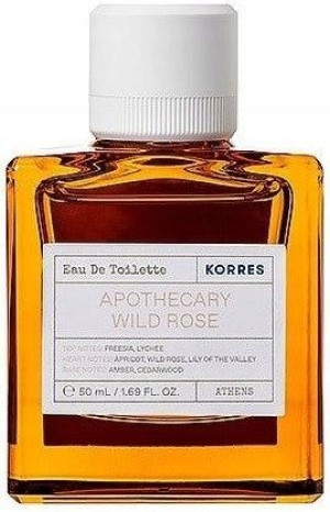 Korres EDT Apothecary Wild Rose Dla Kobiet 50ml