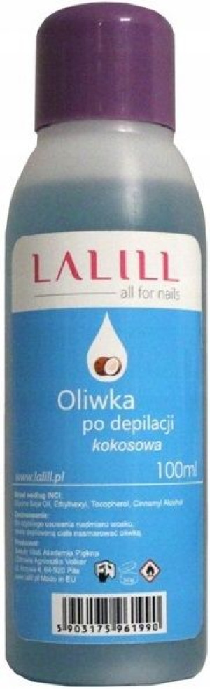 Lalill Oliwka Olejek Po Depilacji Kokosowa 100ml