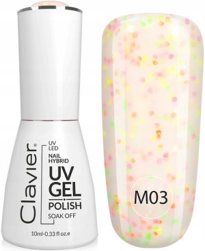 Clavier Lakier Hybrydowy Luxury Candy Sprinkles 03