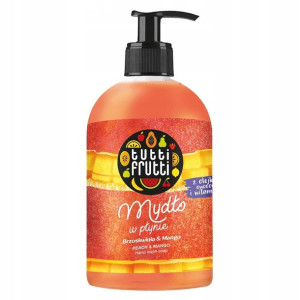 TUTTI FRUTTI Brzoskwinia Mango Mydło płynie 500ml