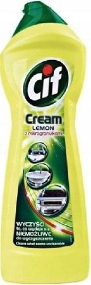 Cif Lemon Mleczko Do Czyszczenia Cytrusowe 750ml