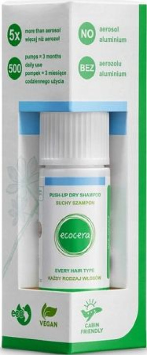 Ecocera Suchy Szampon Do Włosów Objętość Push-Up