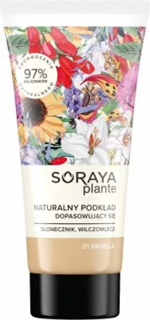 Soraya Plante Naturalny Podkład 01 Vanilla