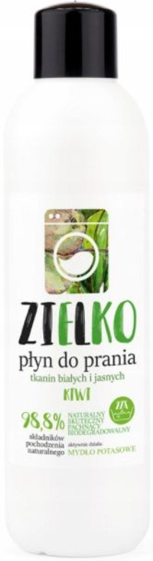 Zielko Płyn do Prania Jasne i Białe Zapach Kiwi 1L