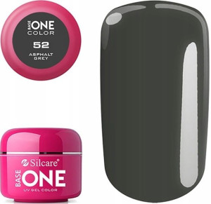 Silcare Base One Żel UV 52 Asphalt Grey Szary 5g