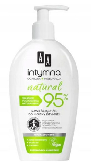 AA Intymna Natural Żel Do Higieny Intymnej 300ml