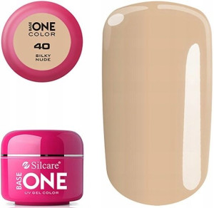 Silcare Base One Żel UV 40 Silky Nude Beż 5g