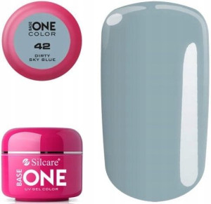 Silcare Base One Żel UV 42 Dirty Sky Blue 5g
