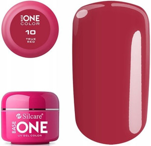 Silcare Base One Żel UV 10 True Red Czerwień 5g