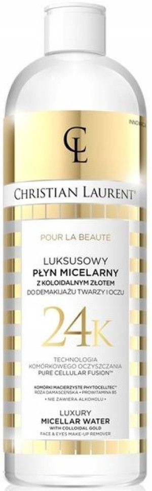 CHRISTIAN LAURENT Płyn Micelarny Do Demakijażu 24K