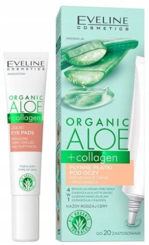 Eveline Płynne Płatki Pod Oczy Redukcja Cieni 20ml