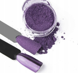 Pyłek Do Paznokci Glass Lilac Efekt Lustra 06