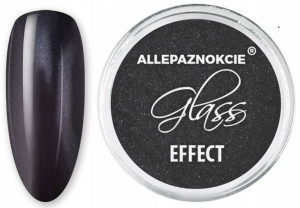 Pyłek Do Paznokci Glass Black Efekt Lustra 12