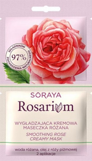 Soraya Rosarium Kremowa Maska Wygładzająca x2 Róża