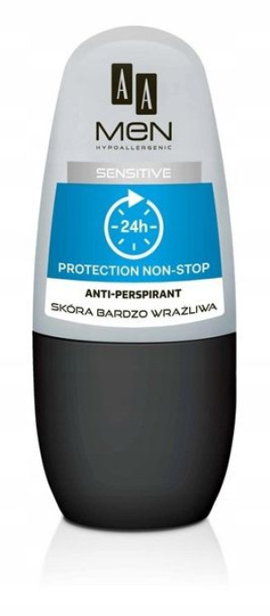AA Men deo Sensitive Protection Dezodorant Kulka